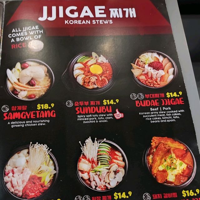 Pocha Korean Street Food in JEM