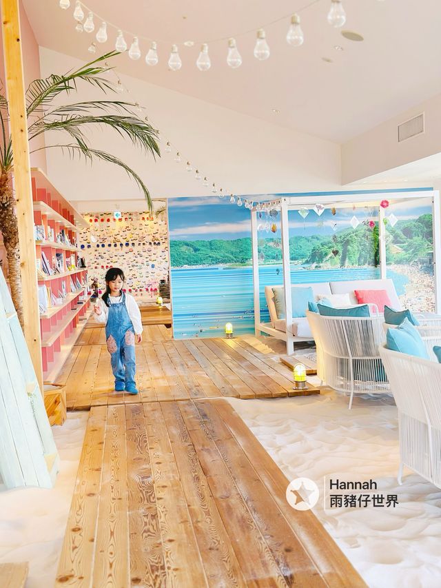酒店可以睇煙花同玩沙
