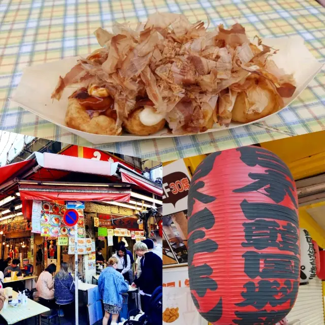 Must Eat Takoyaki at Ameyoko Street