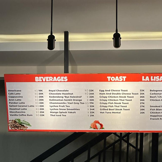Cafe with affordable eats, pretty atmosphere
