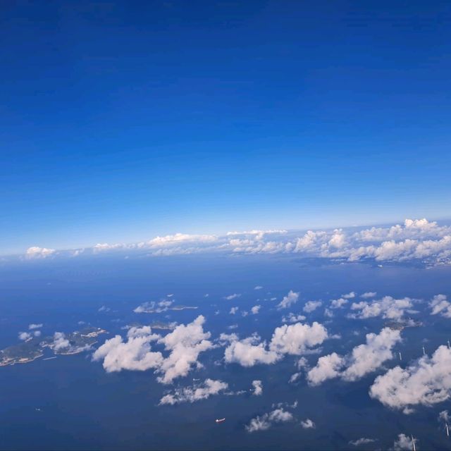 ✈️搭飛機去首爾啦😆食飛機餐🍴欣賞高空風景😍