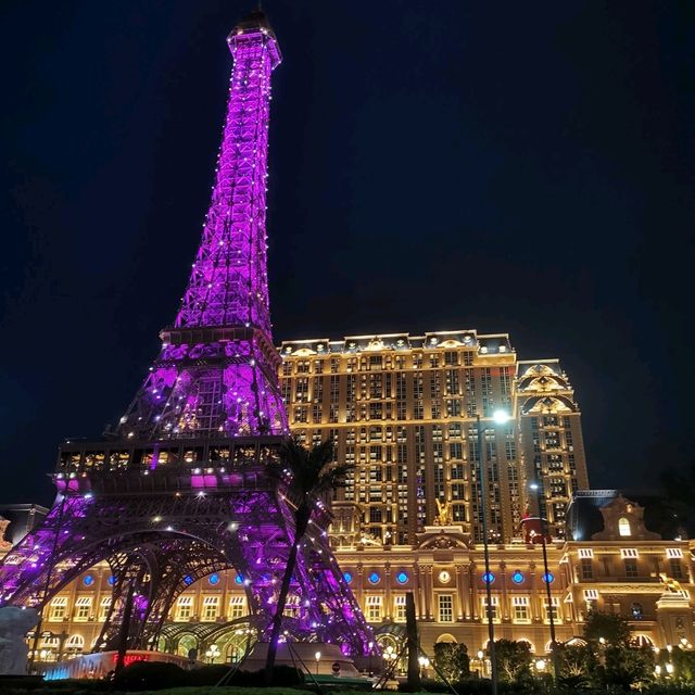 澳門夜景真是美得太誇張啦