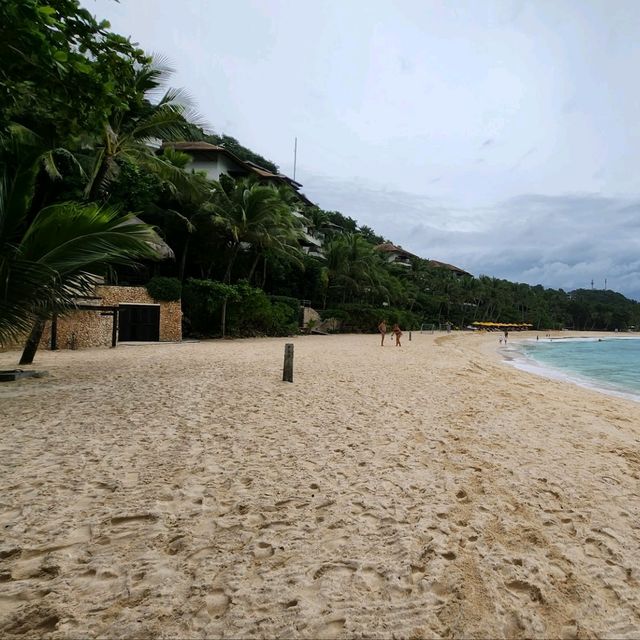 🇵🇭보라카이 고급 리조트들이 있는 푼타 분가 비치