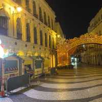 Chinese New Year Decoration At Senado Square