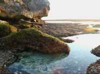 Beautiful Suluban Beach in Bali