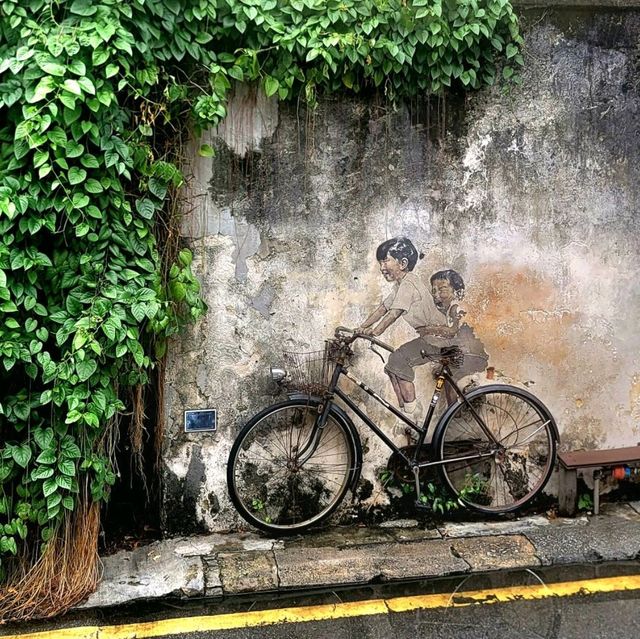 Legendary Penang Street Art @ Armenian Street