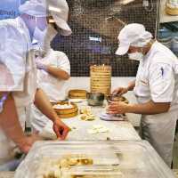 A sumptuous lunch at Din Tai Fung!