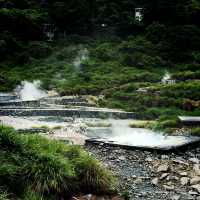 探索台灣陽明山公園的大屯火山群