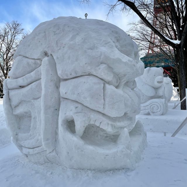 【北海道】さっぽろ雪まつり、昼の散策