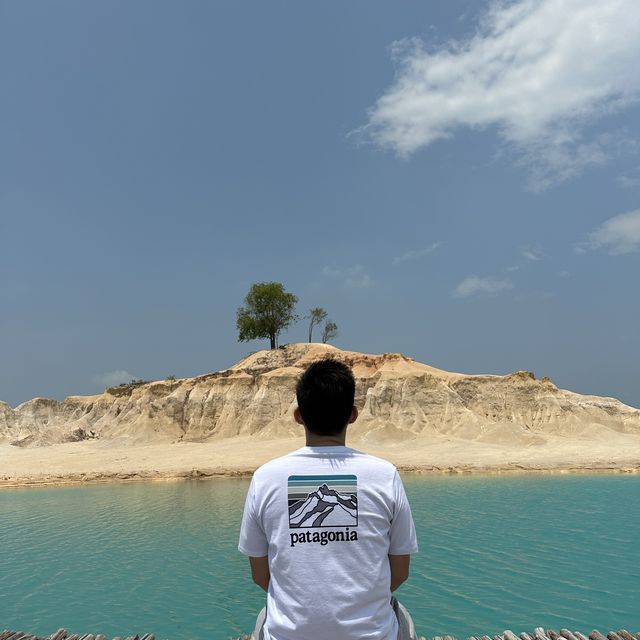 Exploring the Enchanting Blue Lake in Bintan