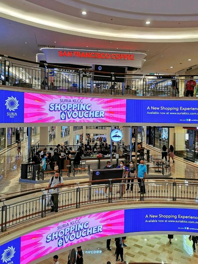 Shopping paradise beneath the Twin Towers