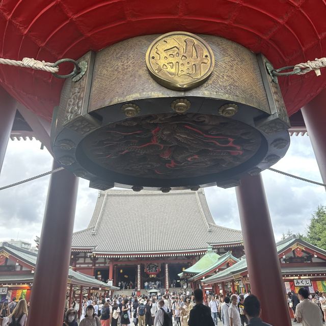도쿄에서 가장 큰 사찰, 아사쿠사 센소지🇯🇵