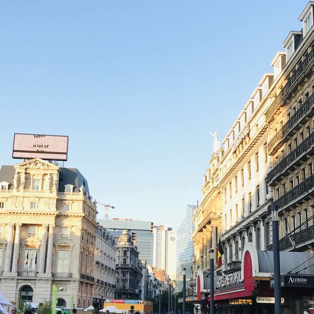 City walk in the centre of Brussel🌎