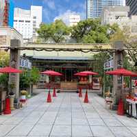 大阪駅近！恋愛！恋人！パワースポット！露天神社（つゆのてんじんしゃ）通称:お初天神