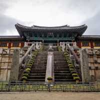 Beautiful Bulguksa Temple is Gyeongju