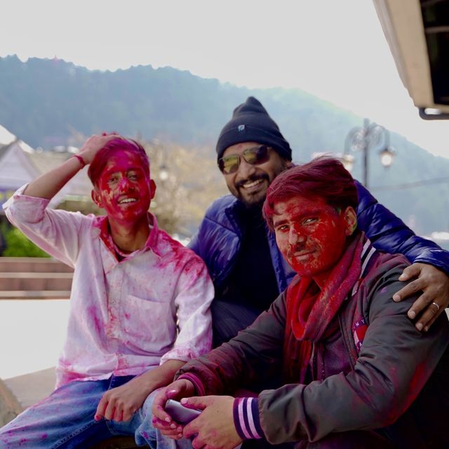 Holi celebrations in Shimla 