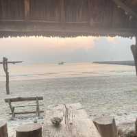 ยามเย็นที่หาดสะพลี 