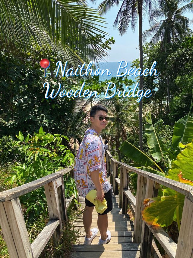 พิกัดลับจุดถ่ายรูปภูเก็ต 📸 สะพานไม้หาดในทอน