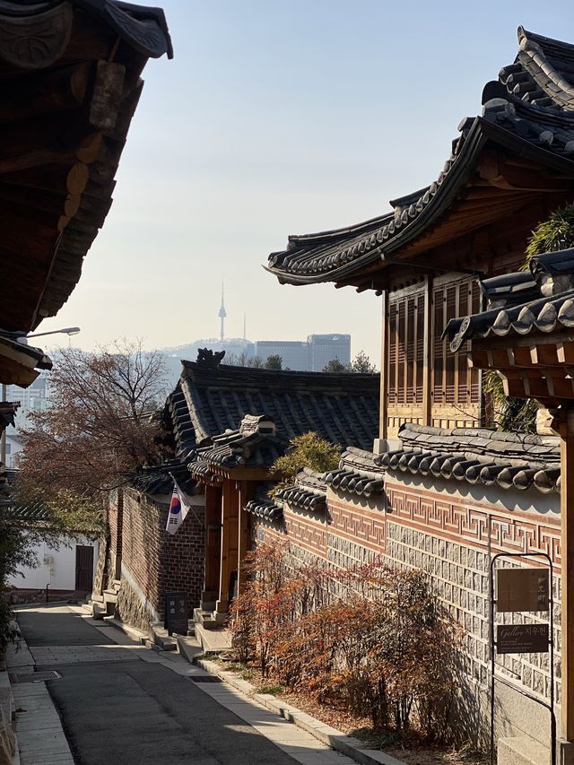 【韓国旅行】初めてのソウルなら絶対に訪れたい『北村韓屋村』韓国らしい街並みを体験‼️