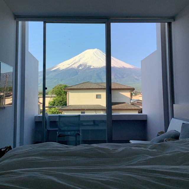 河口湖酒店 ｜直望富士山 ｜性價比超高 —The garden