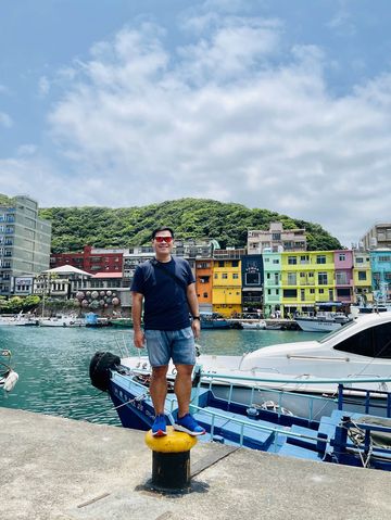 ชวนเที่ยว Zhengbin Port Color Houses Keelung จี้หลง