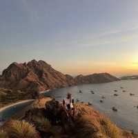 Sunrise in Padar Island