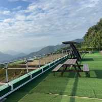 산 정상에서 즐기는 커피 한잔 단양 도깨비카페
