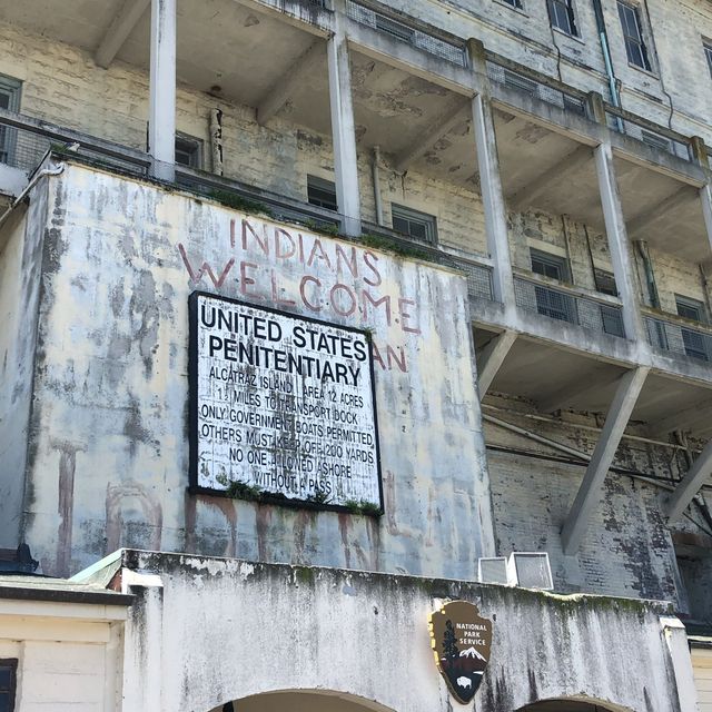 The infamous Alcatraz, worth the journey! 