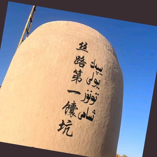 巴楚縣胡楊林秋天盛宴，紅海景區金光爛美不勝收
