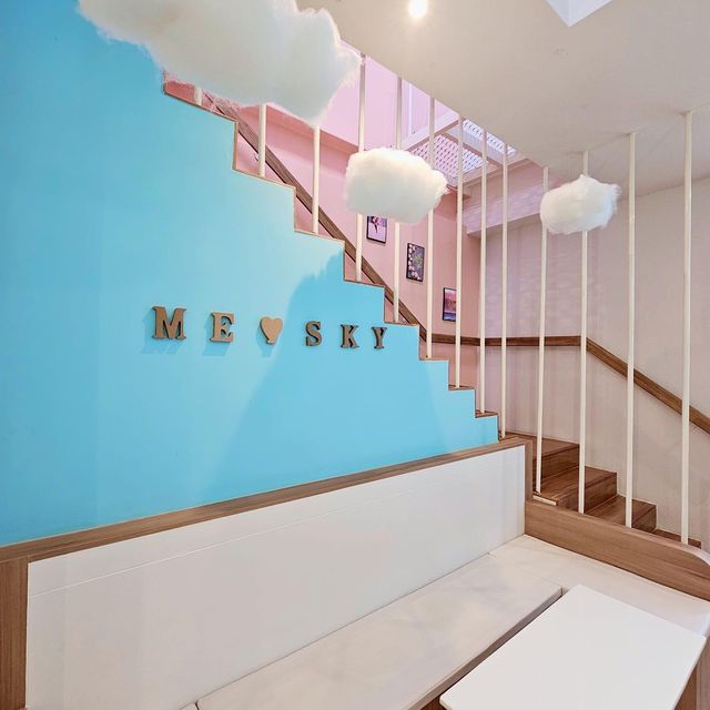 Sky Me Cafe ร้านกาแฟ มหาลัยรังสิต 