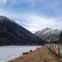 Amazing snow Moutain at the highest peak4800m