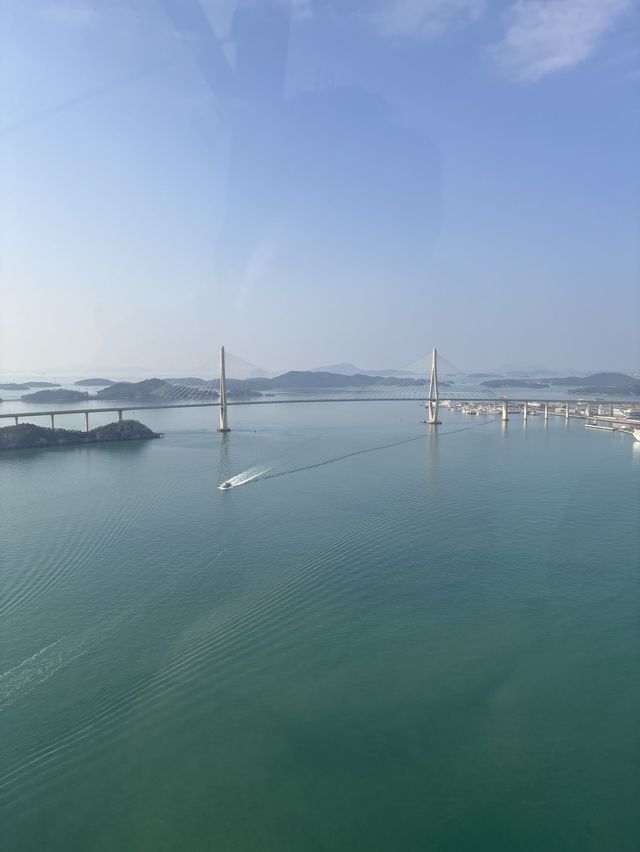 바다와 산 그리고 국내에서 두번째로 긴 케이블카😍