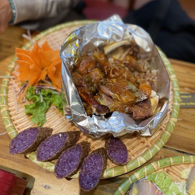 A phu sturgeon hot pot at sapa 