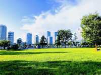 Wide space Park beside Anpanman Museum🫶🏻
