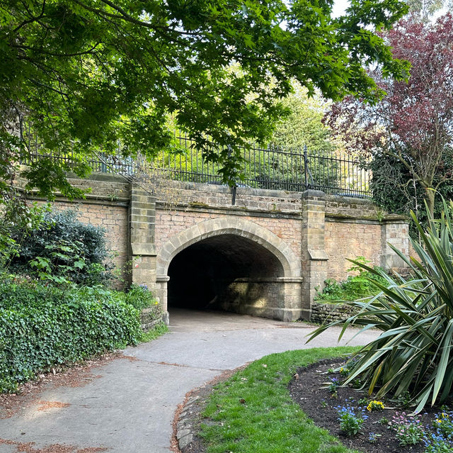 City park in Nottingham, Arboretum