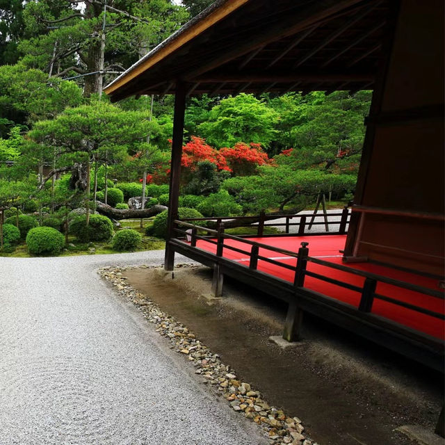 「安養園庭園」禪意枯山水景觀，超脫塵世的靈性狀態