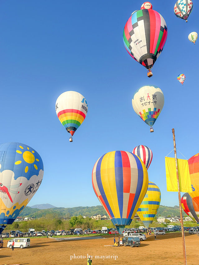 【長野/佐久】県下最大級の熱気球大会🎈一斉に飛ぶ瞬間は感動！