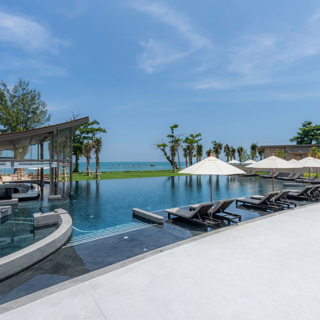 ที่พักเขาหลักเปิดใหม่ล่าสุด หรูหรา สวยเลิศ ติดหาด🏝️