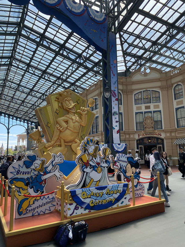 ドナルド主役のイベント開催！装飾がドナルド一色