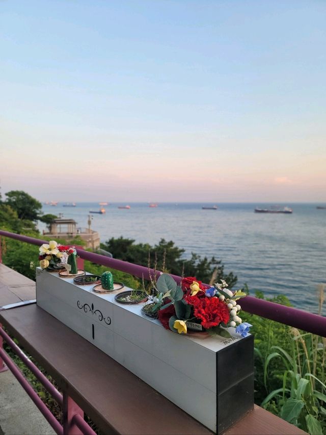 노을이 아름다운 부산 흰여울마을🧡