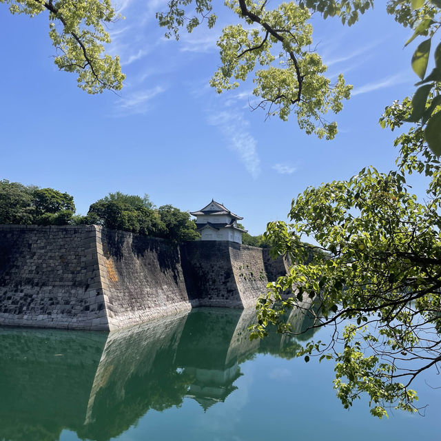 女ひとり旅！大阪城・大阪城公園