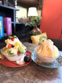 【福岡カフェ】色とりどりのフルーツいっぱいの絶品かき氷🍧