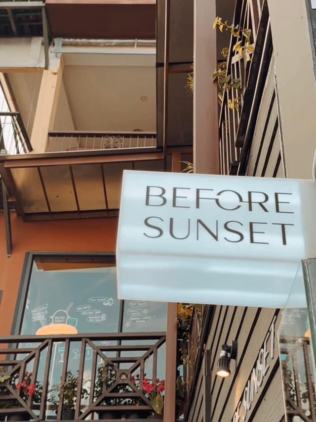 ⛅️ Before Sunset