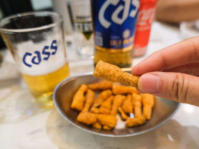 首爾明洞排隊咖喱炸雞店