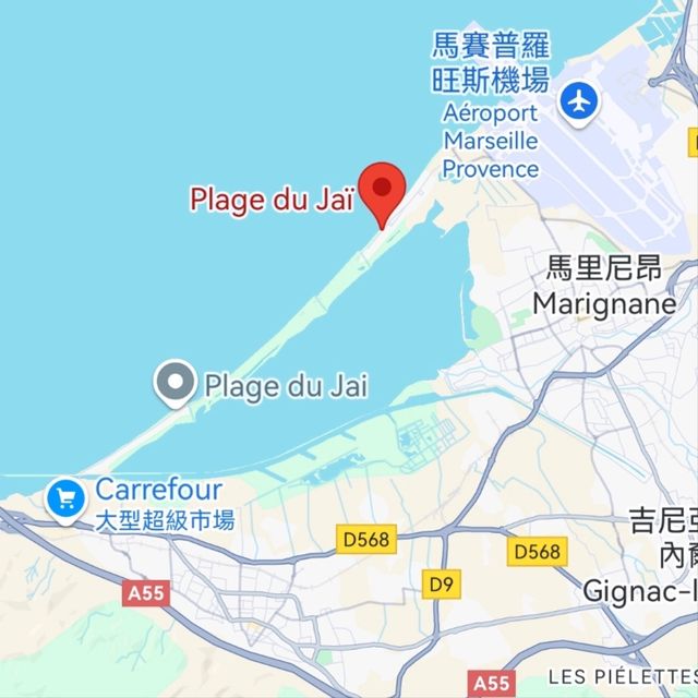 法國南部無遊客既沙灘