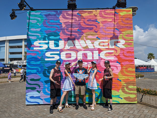 <Summer Sonic> 亞洲最大音樂節之一，第一次出國追星就上手