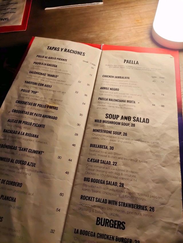 La Bodega: A Great Spot for Drinks and Spanish Seafood Paella