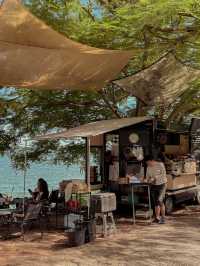 รถเบอร์เกอร์ ริมอ่างเก็บน้ำบางพระ🌳🍃🍔