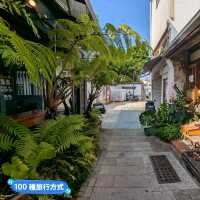 台南-安平老街裡的綠蕨小天地：肆樓咖啡