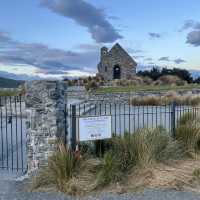 Famous Charming Stone Church in New Zealand